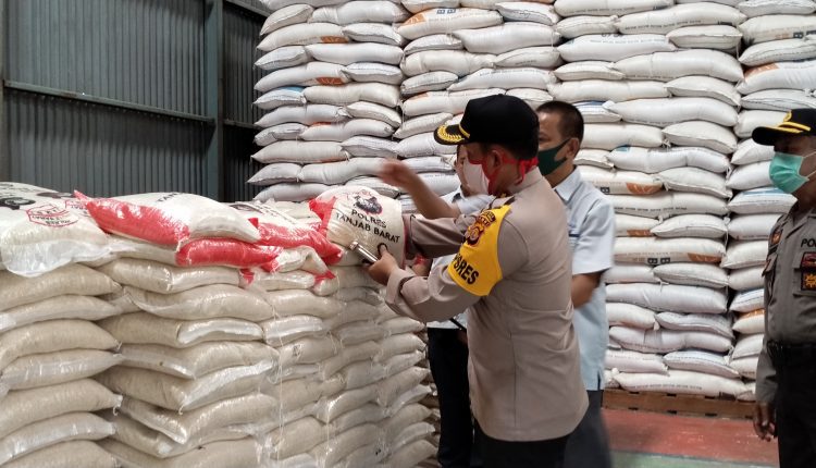 Polres Tanjab Barat Kembali Terima Bantuan Beras Dari Mabes Polri Untuk