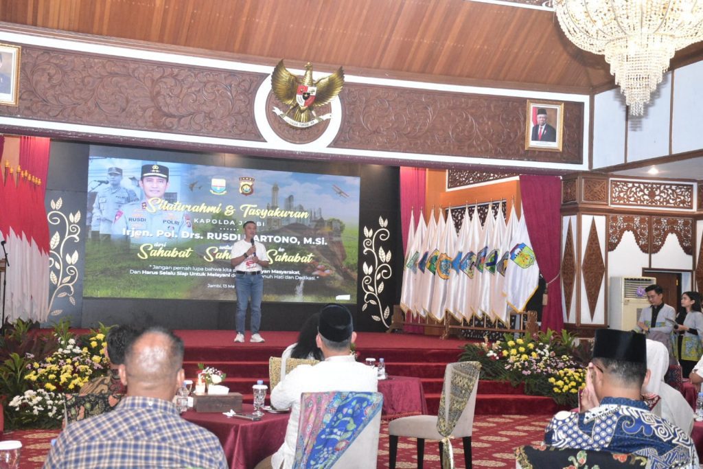 Silaturahmi Dan Tasyakuran Kapolda Jambi Irjen Pol Rusdi Hartono