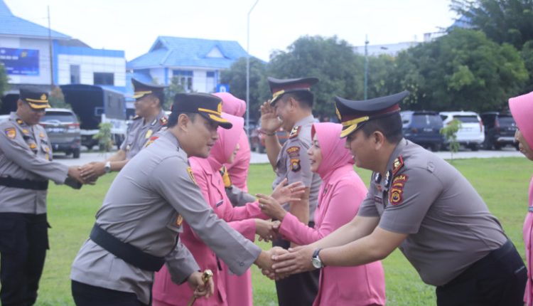 Pimpin Upacara Kenaikan Pangkat Ini Pesan Kapolresta Jambi Kepada