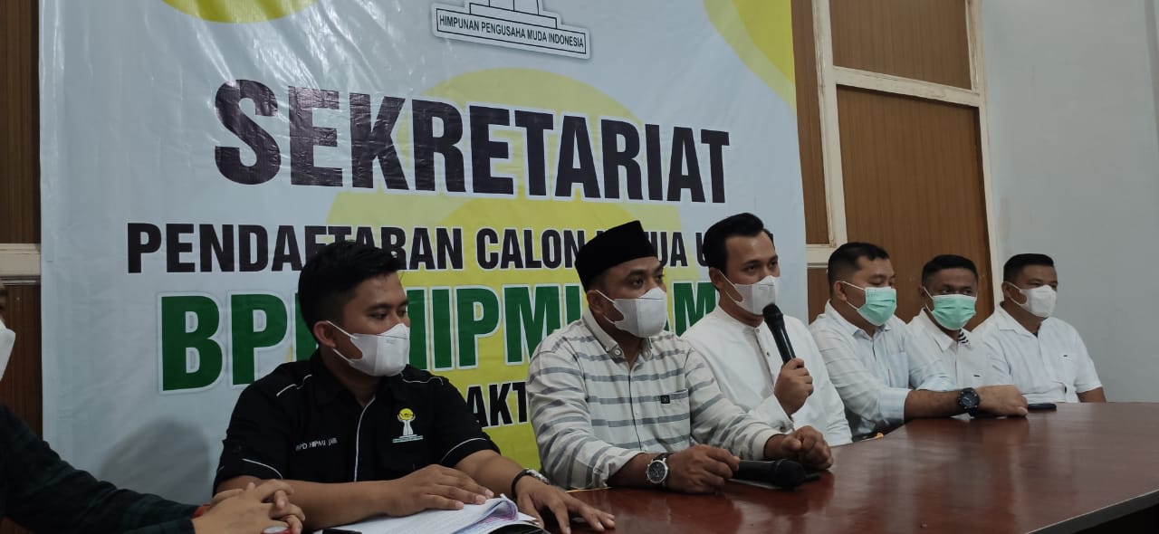 Maju Sebagai Ketua HIPMI Provinsi Jambi, Khadafi Jadi Calon Pertama Ambil Formulir