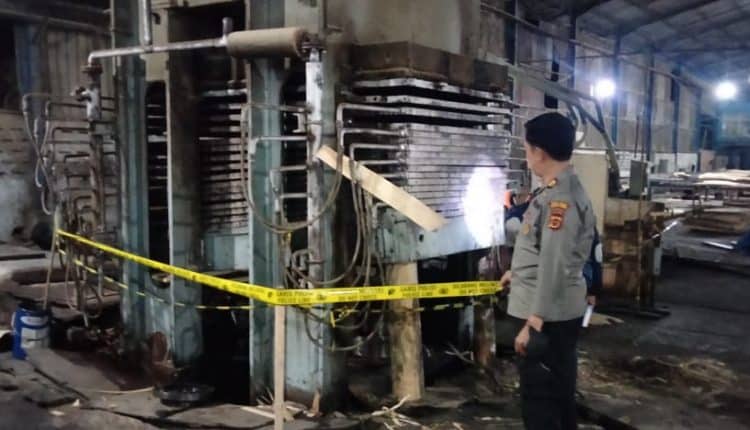 Siswa Magang Tewas di PT SGS, Polisi Lakukan Olah TKP