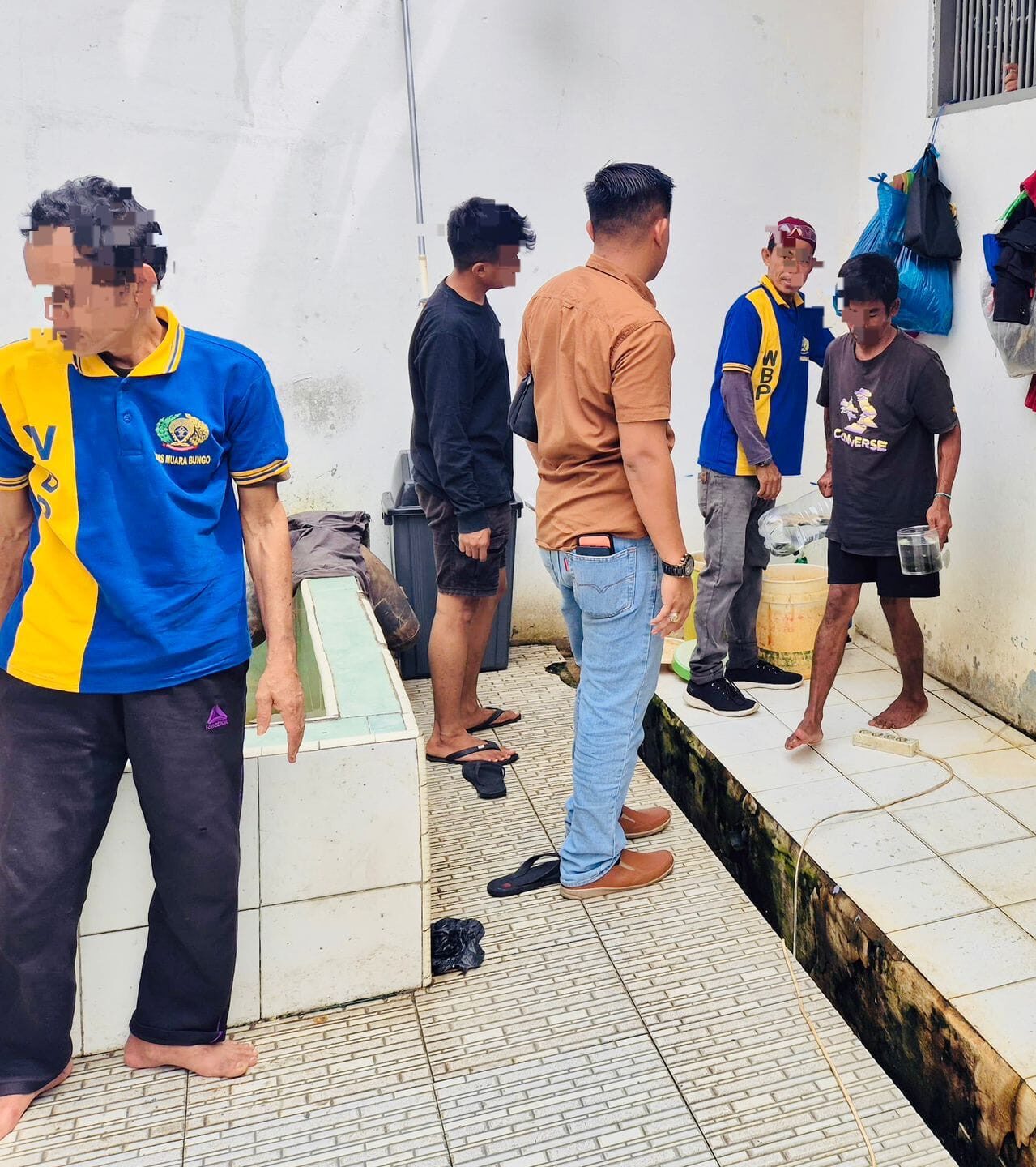 Tunjang Kebutuhan Air Bagi Warga Binaan di Blok Hunian, Lapas Kelas IIB Muaro Bungo Bangun Jaringan Air