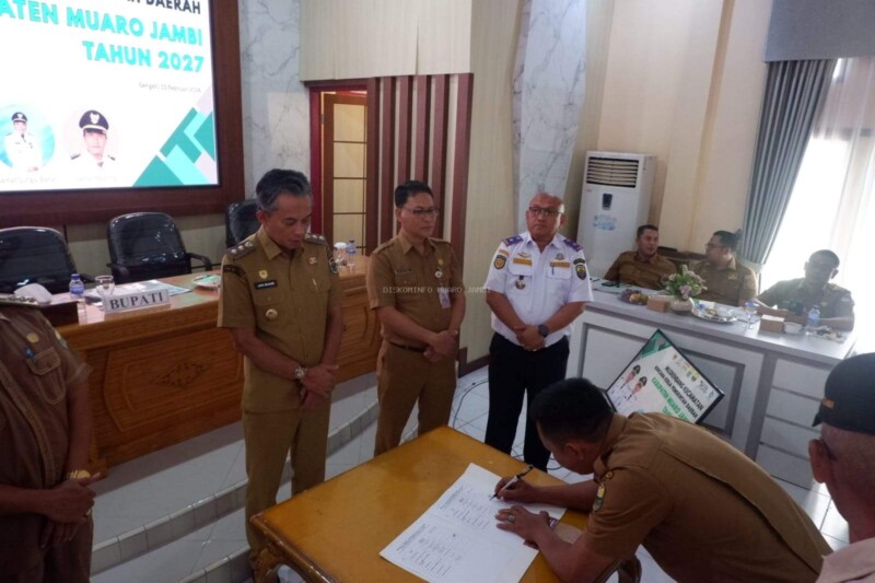 Wakil Bupati Muaro Jambi, Junaidi H. Mahir Membuka Musrenbang Kecamatan Sungai Bahar dan Mestong Tahun 2027