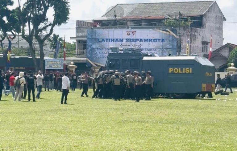 Polda Jambi Perkuat Sispamkota, 1.016 Personel Disiagakan Antisipasi Dinamika Global hingga Agenda Nasional