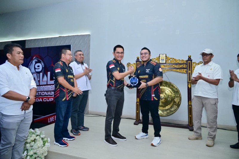 Polda Jambi Buka Turnamen 9 Ball International Open Handicap Kapolda Cup, Dorong Sportivitas dan Prestasi Atlet Biliar