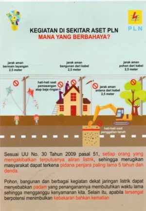 PLN Kuala Tungkal Warning Warga Soal Aktivitas Berbahaya di Sekitar Jaringan Listrik