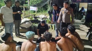 Bawa Badik dan Celurit untuk Tawuran, 9 Anggota Geng Motor di Tanjab Barat Diringkus