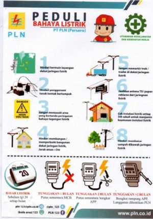 PLN Kuala Tungkal Beberkan 8 Aturan Bahaya Listrik dan Sanksi Nunggak Tagihan
