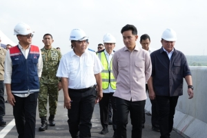 Wakil Presiden RI Tinjau Jalan Tol Palembang-Betung dan Betung-Tempino-Jambi, Dorong Percepatan Penyelesaian JTTS untuk Perkuat Konektivitas Sumatera
