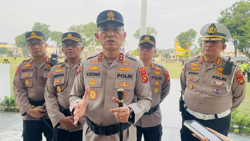 Polda Jambi Siapkan Pengamanan Berlapis untuk 8.750 Pelari, Irjen Pol Krisno : 1.448 Personel Kawal Presisi Merdeka Run