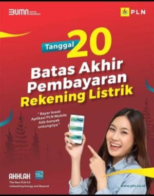 PLN ULP Kuala Tungkal Ingatkan Batas Bayar Listrik Tanggal 20