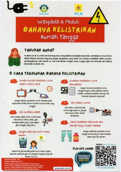 Waspada Bahaya Listrik di Rumah! Manager PLN ULP Kuala Tungkal Bagikan 6 Tips Aman Cegah Korsleting