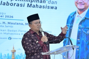 Wako Maulana Lantik Pengurus Gemakoja 2026-2026 : Mahasiswa Didorong Jadi Mitra Strategis Pembangunan Kota