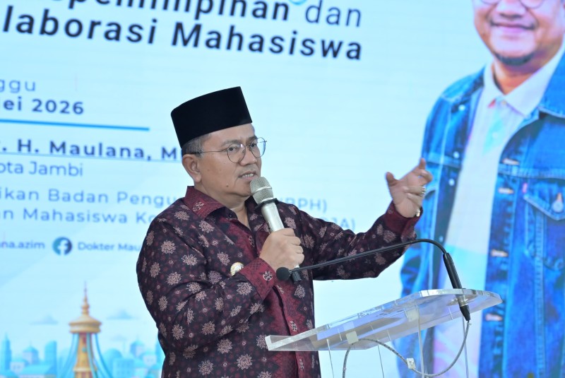 Wako Maulana Lantik Pengurus Gemakoja 2026-2026 : Mahasiswa Didorong Jadi Mitra Strategis Pembangunan Kota