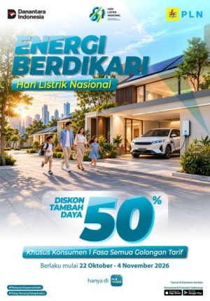 Rayakan HLN 2026, PLN ULP Kuala Tungkal Berikan Diskon Tambah Daya 50 Persen