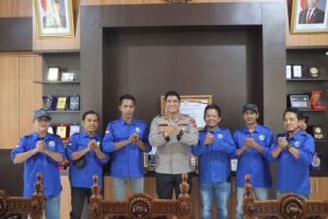 Silaturahmi IWO dan Kapolres Tanjab Barat, Perkuat Sinergi untuk Jaga Kamtibmas